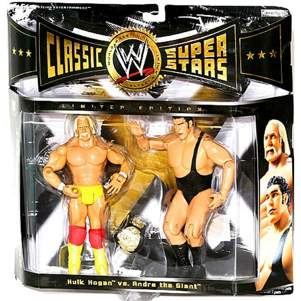 WWE Classic Super Stars Hulk Hogan Vs Andre the Giant 2-Pack